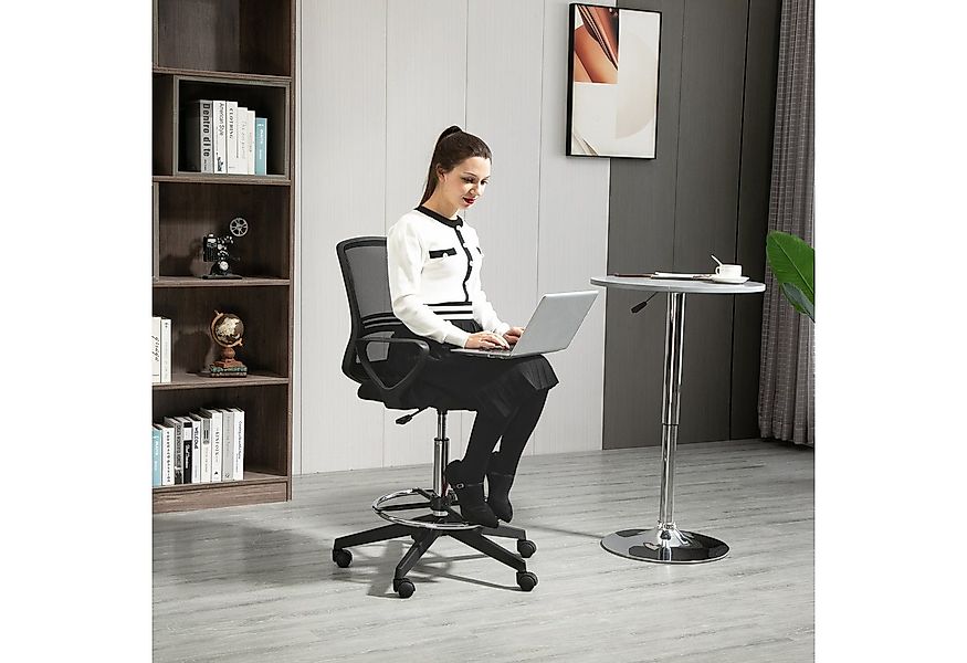 Vinsetto Bürostuhl Arbeitsstuhl Ergonomischer Drehstuhl Bürostuhl (ergonomi günstig online kaufen