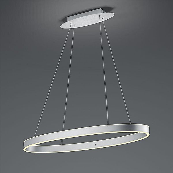 LED Pendelleuchte Delta in Aluminium-matt 50W 4800lm günstig online kaufen