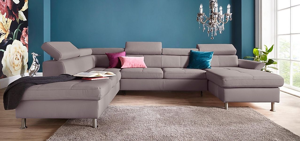 exxpo - sofa fashion Wohnlandschaft "Maretto, bequem und komfortabel, aufwe günstig online kaufen