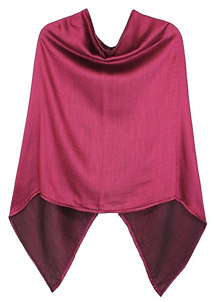 dy_mode Blusenponcho Damen Poncho in Unifarben günstig online kaufen