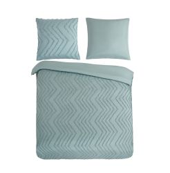 PURE luxury collection Bettwäsche "Zigzag" 3 Stk. tlg. Mikrofaser, 135x200, günstig online kaufen