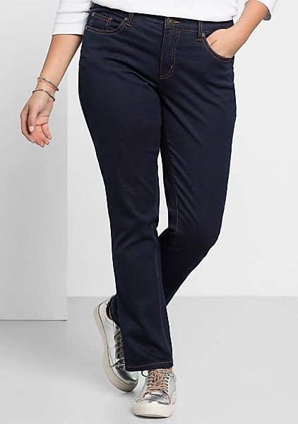 Sheego Stretch-Jeans, (1 tlg.) günstig online kaufen