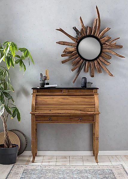 SIT Sekretär "Sekretär SEADRIFT – Massiver Teakholz‑Sekretär 100 cm, Shabby günstig online kaufen