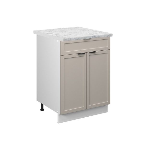 Vicco Unterschrank Fame-Line, GrauBeige/Weiß, 60 cm günstig online kaufen