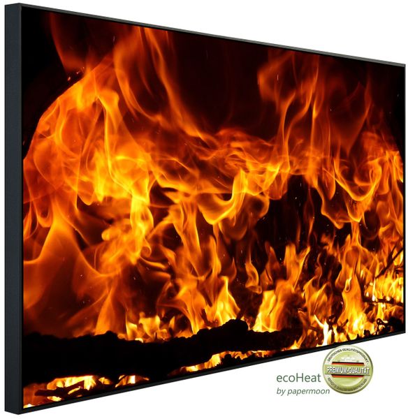 Papermoon Infrarotheizung INFRAROT-BILD-HEIZUNG, Feuer, TÜV-Rheinland/GS ze günstig online kaufen