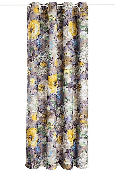 Joyswahl Vorhang (1 St), Ösen, blickdicht, vintange Blumen Muster günstig online kaufen