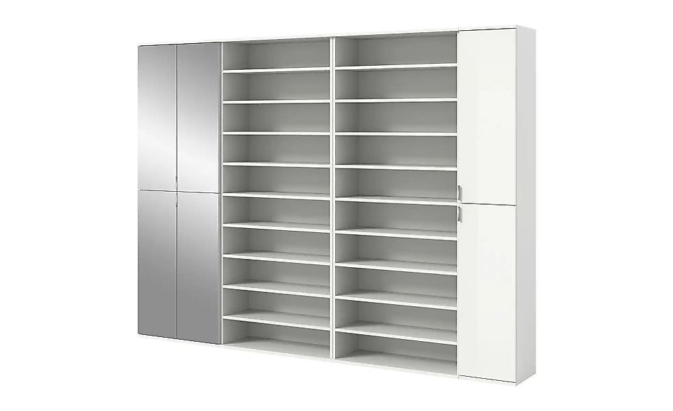 Garderobenkombination   ¦ weiß ¦ Maße (cm): B: 232 H: 191 Garderoben & Klei günstig online kaufen