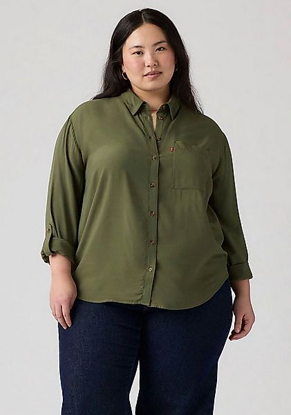 Levi's® Plus Hemdbluse PLUS DARLENE SHIRT aus fließender Viskose günstig online kaufen