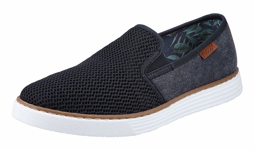 Rieker Slip-On Sneaker Casual Slipper, Freizeitschuh günstig online kaufen