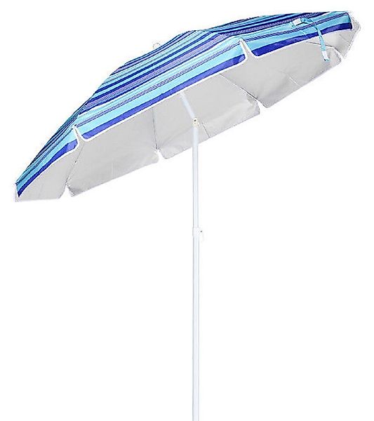 Meinposten Sonnenschirm blau rund 180 cm günstig online kaufen