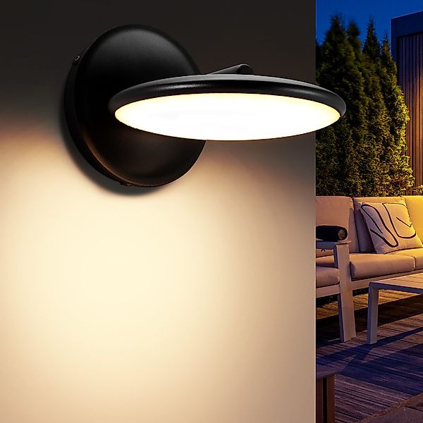BlingBin LED Wandleuchte Aussenlampe Wand, Wandleuchte günstig online kaufen