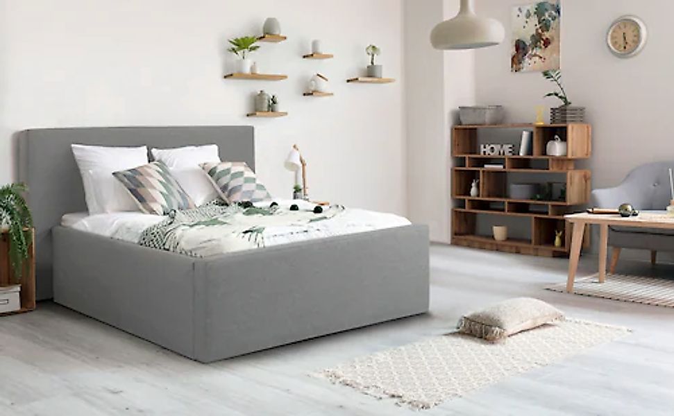 INOSIGN Polsterbett "Dalina" geradliniges Kopfteil, in 5 Breiten, auch in 2 günstig online kaufen