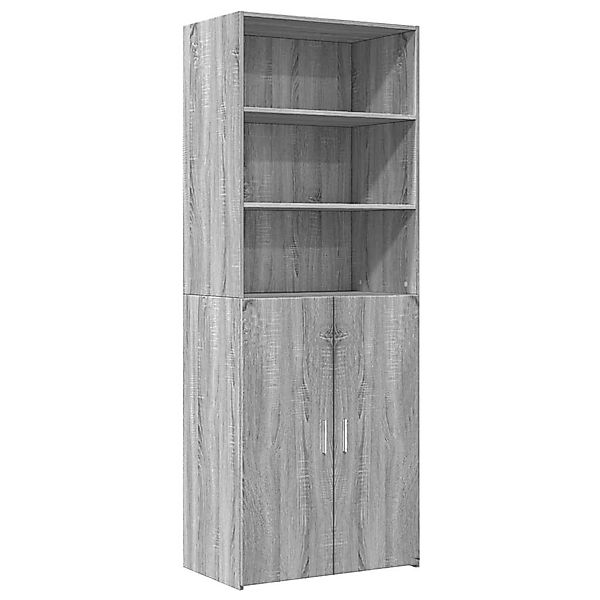 vidaXL Highboard Highboard Grau Sonoma 70x42,5x185 günstig online kaufen