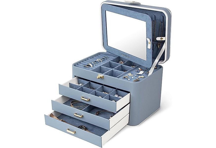 LuxusKollektion Schmuckset Schmuckkästchen für Damen, große Schmuckschatull günstig online kaufen