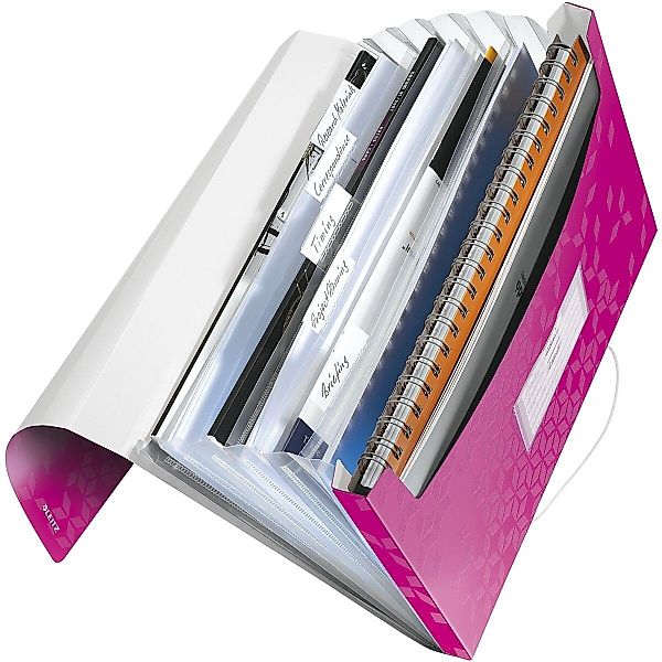 LEITZ Fächermappe WOW 4589, 6 Fächer günstig online kaufen