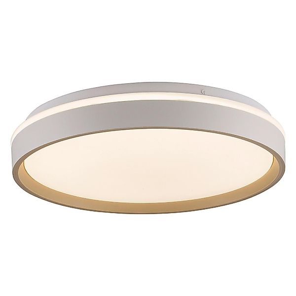 JUST LIGHT LED Deckenleuchte MIO, Weiß, günstig online kaufen