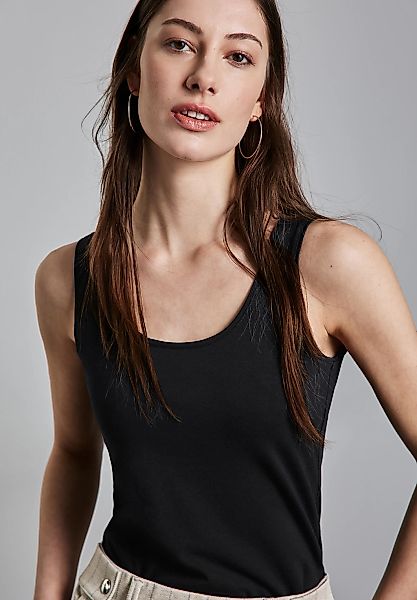 STREET ONE Trägertop, aus softem Materialmix günstig online kaufen