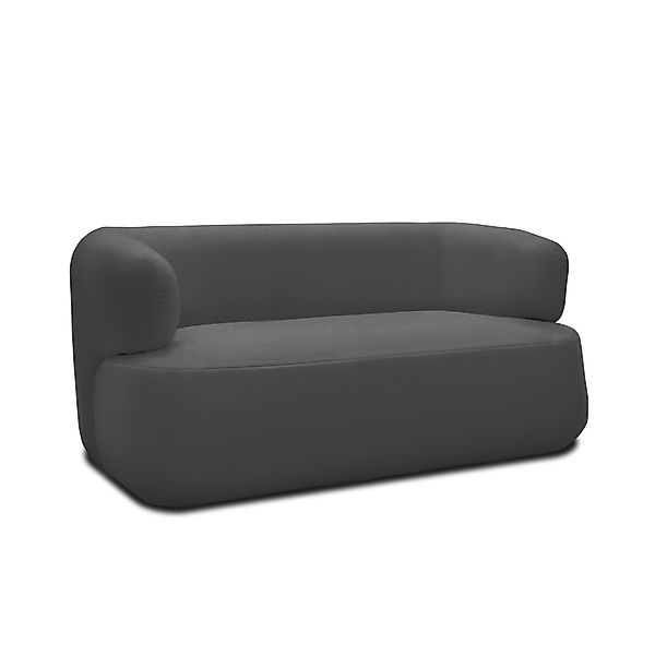 Sofa 800012, 2-Sitzer, 2er Couch, Teddy-Stoff, Polstersofa, 160 x 86 x 71 c günstig online kaufen