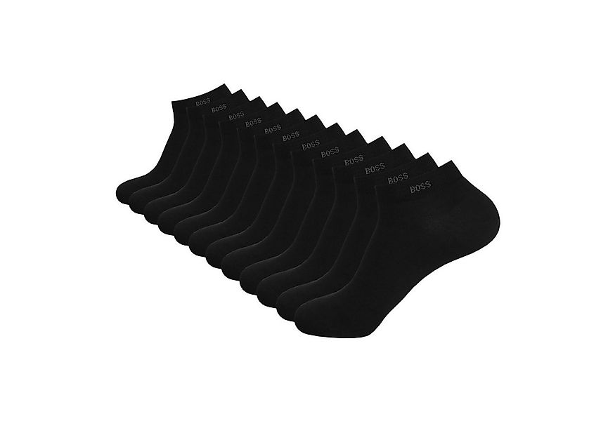BOSS Sneakersocken AS Uni CC (6-Paar) mit BOSS Logo am Bündchen günstig online kaufen