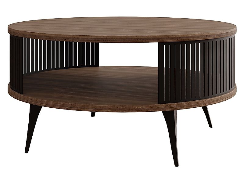 MIRJAN24 Couchtisch Roenni, Beine und Seiten aus Stahl, schwarz pulverbesch günstig online kaufen