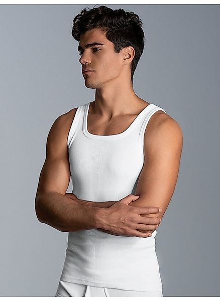 Trigema Achselhemd TRIGEMA Unterhemd Doppelripp im Doppelpack (2-St) günstig online kaufen