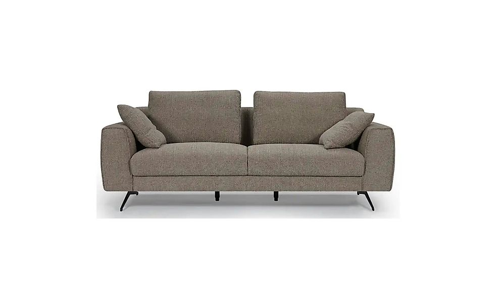Furnhouse Einzelsofa  Detroit ¦ braun ¦ Maße (cm): B: 217 H: 84 Polstermöbe günstig online kaufen