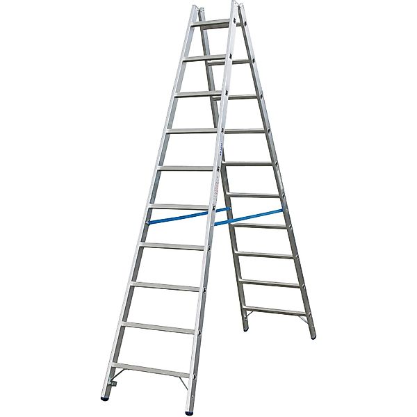 Stabilo Sprossen-Doppelleiter 2 x 10 Sprossen günstig online kaufen