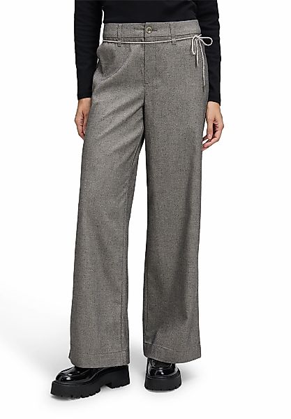 Cartoon Stoffhose "Damen mit Bindegürtel" günstig online kaufen