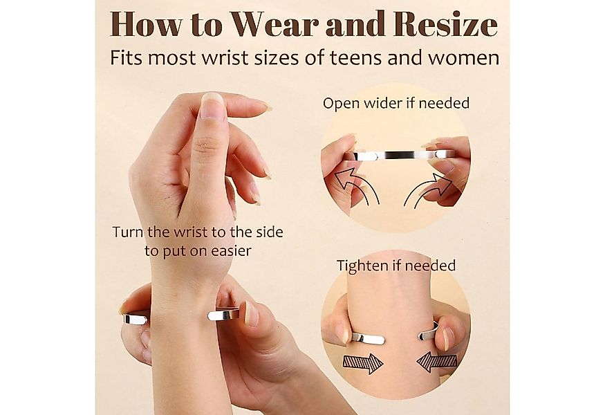 LuxusKollektion Ketten und Armband Set Armband Damen 14 Karat Gold Edelstah günstig online kaufen