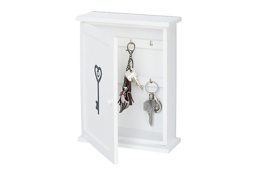 relaxdays Schlüsselkasten Holz mit Motiv, A günstig online kaufen