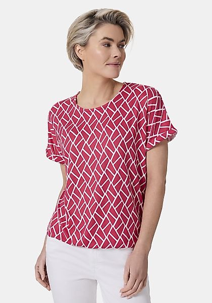 STOOKER WOMEN Kurzarmshirt "CLEA Print T-Shirt", Regular Fit T-Shirt Spitze günstig online kaufen