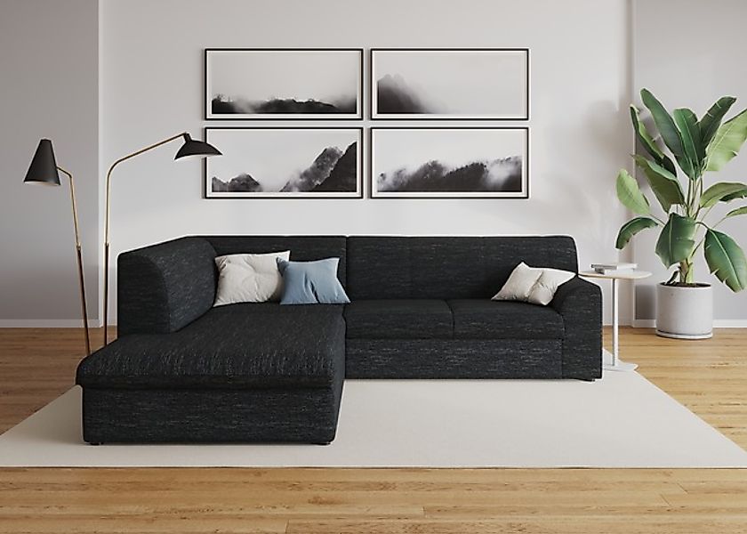 DOMO collection Ecksofa »Topper zeitlos elegant, kompakte Stellmaße, OTTOs günstig online kaufen