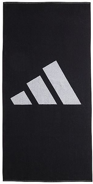 adidas Sportswear Badetuch 3BAR TOWEL LARG BLACK/WHITE günstig online kaufen