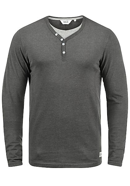 !Solid Langarmshirt SDDoriano Longsleeve im Double-Layer günstig online kaufen