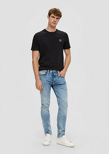 s.Oliver Stoffhose Jeans / Slim Fit / Mid Rise / Slim Leg günstig online kaufen