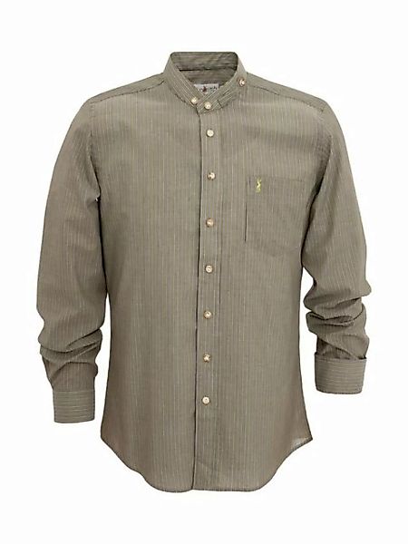 Almsach Trachtenhemd Hemd 942SK-CO oliv (Slim Fit) günstig online kaufen