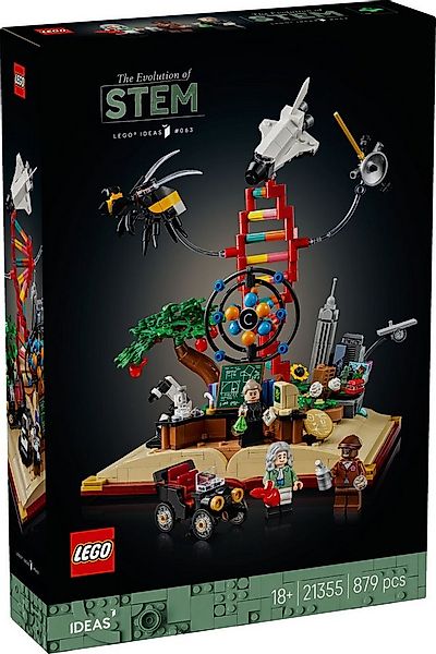 LEGO® Ideas 21355 Die Entstehung von MINT Konstruktionsspielsteine günstig online kaufen