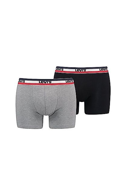 Levi's® Boxershorts MEN SPRTSWR LOGO BOXER BRIEF ORGANIC CO 2er Pack (Set, günstig online kaufen