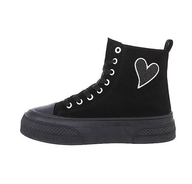 Ital-Design Damen High-Top Freizeit Sneakerboots (84323494) Keilabsatz/Wedg günstig online kaufen