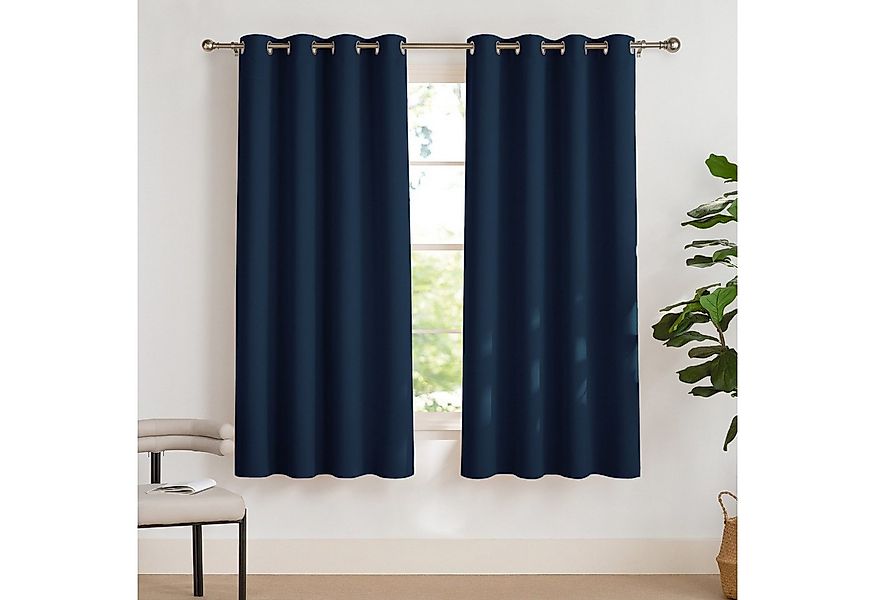 PONY DANCE Verdunkelungsvorhang für Schlafzimmer Thermo Vorhänge gegen Hitz günstig online kaufen