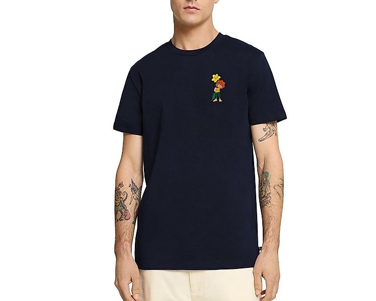 Spreadshirt T-Shirt Pumuckl Design Mit Gelber Blume Männer Premium T-Shirt günstig online kaufen