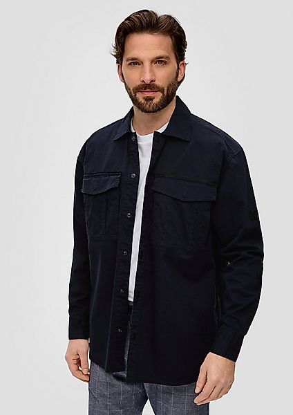 s.Oliver Hemdjacke Hemd Overshirt aus Twill günstig online kaufen