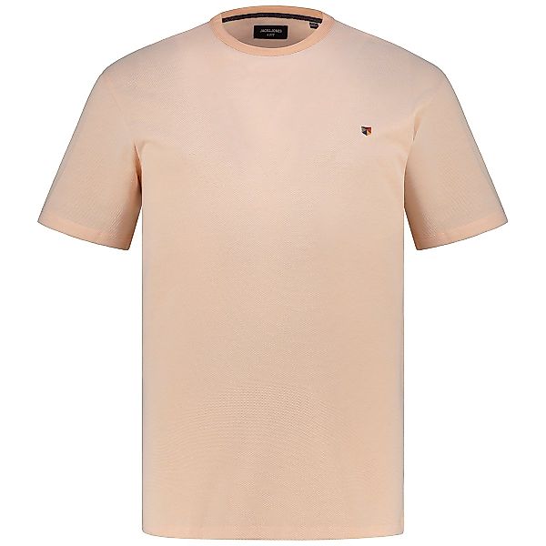 Jack&Jones T-Shirt mit Strukturgewebe Farbe sand Größe: 3XL günstig online kaufen