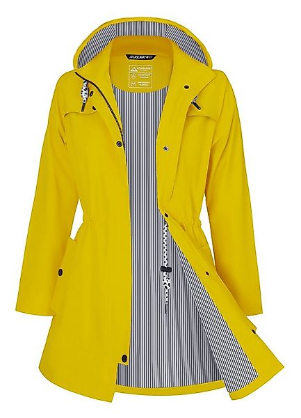 ATLASLAVA Regenjacke Damen Lang – Wasserdicht & Atmungsaktiv mit Kapuze (1- günstig online kaufen