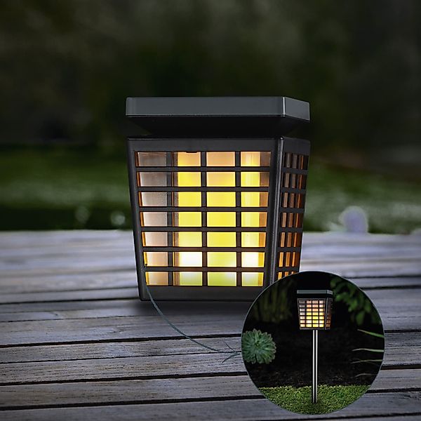 MeLiTec LED Solarleuchte Garten SO46, LED günstig online kaufen