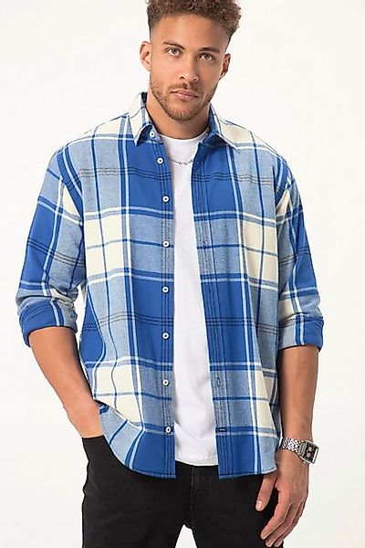 STHUGE Businesshemd STHUGE Karo-Flanellhemd Langarm Modern Fit günstig online kaufen