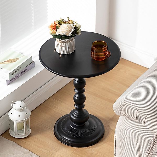 Masbekte Beistelltisch Gartentisch, Wohnzimmertisch, Couchtisch rund, günstig online kaufen
