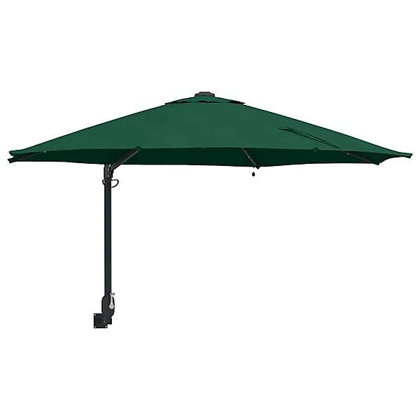 vidaXL Gartenparasol Grün und Schwarz 248 x 248 x 148 cm 42003244 günstig online kaufen