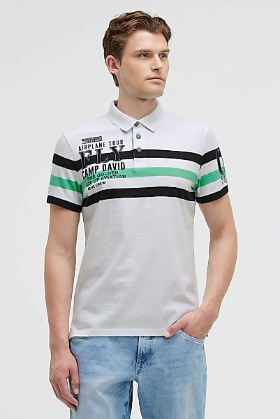 CAMP DAVID Poloshirt, mit Stickerei günstig online kaufen