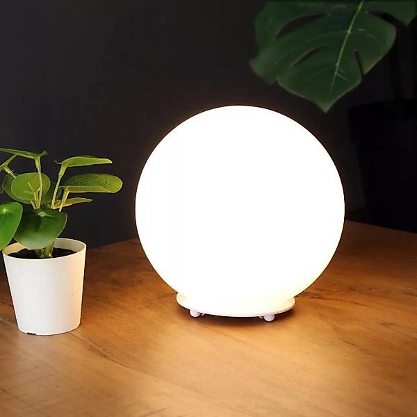 Tischleuchte Lampd in Weiß E14 200mm günstig online kaufen